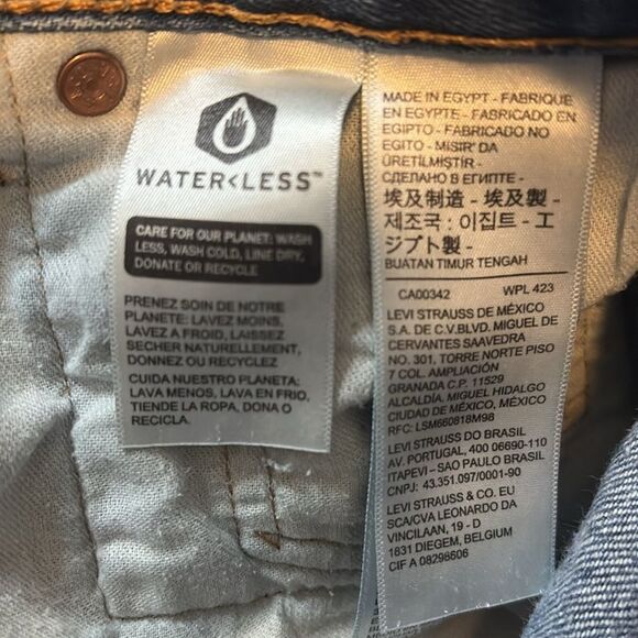 Levis 501 button fly classic broken in jeans 31x30 - Picture 8 of 9